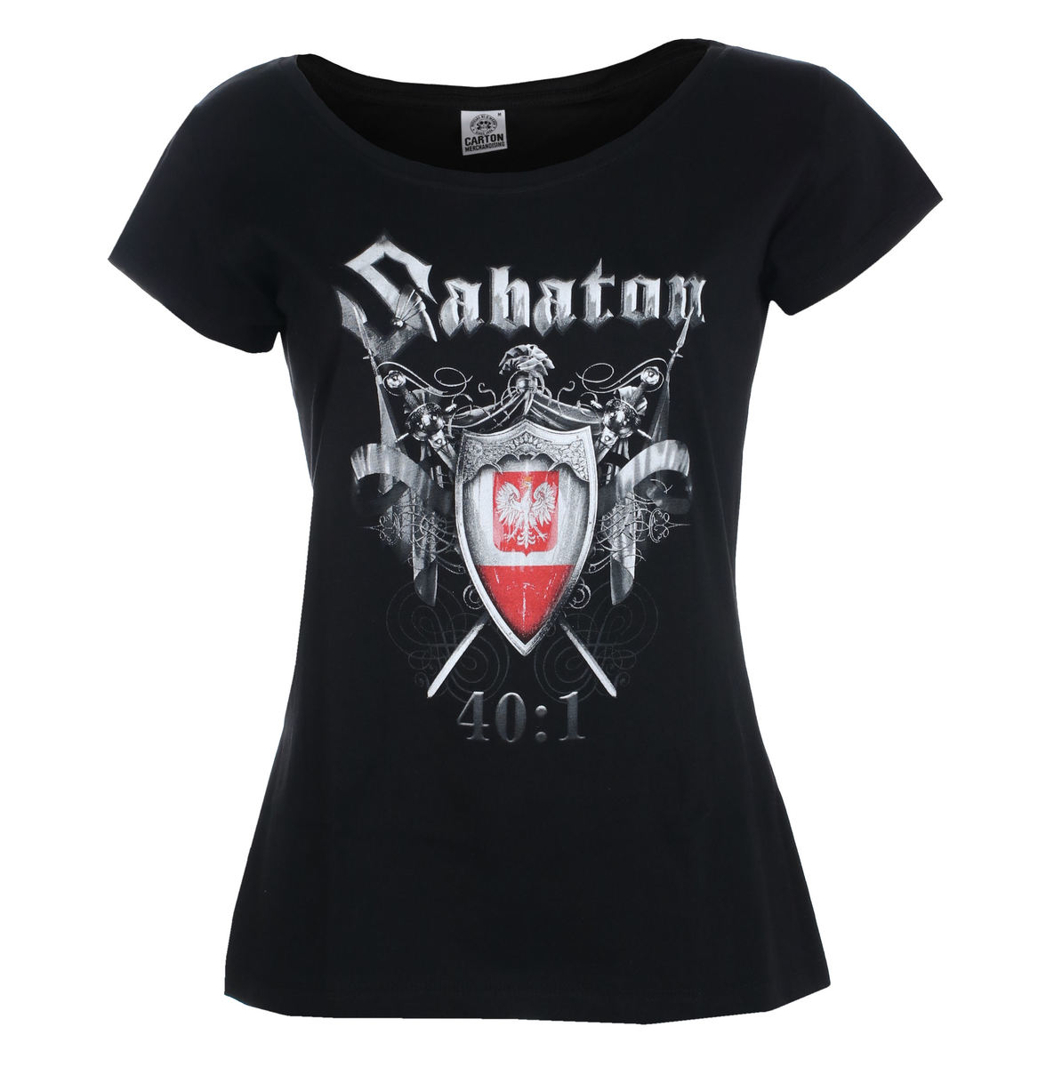 Metal T-Shirt Frauen - 40:1 - CARTON - KD_390 XS